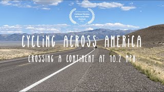 Cycling across America Crossing a Continent at 102mph [upl. by Halilak]