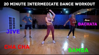 20 Minute Intermediate Pop Music Dance Workout  Ed Sheeran Shawn Mendes J Balvin amp Justin Bieber [upl. by Ecirtal]