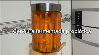 CENOURA FERMENTADA PROBIÓTICA  MELHOR QUE IOGURTE  SEU INTESTINO VAI AGRADECER [upl. by Burn255]