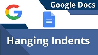 How to Add Hanging Indents in Google Docs [upl. by Rainer]