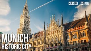 Munich Historic City Centre  🇩🇪 Germany 4K HDR Walking Tour [upl. by Steven]