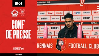 📽🎙 J12  Lille  Stade Rennais FC  Conférence de presse davantmatch [upl. by Netsyrk]