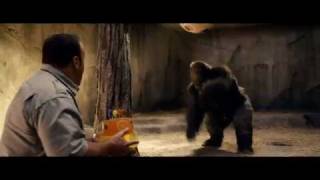 quotZookeeperquot quotBernie the Gorillaquot official featurette in UK cinemas July 29th 2011 [upl. by Ahsieken]