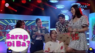 Sarap Di Ba Kyline Alcantara sasalang sa pahot seat ni Mommy Mina [upl. by Narrat]