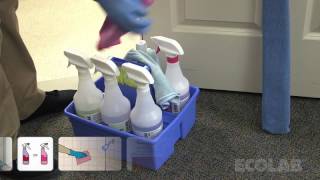 Ecolab Long Term Care Housekeeping Procedure Video [upl. by Khichabia]