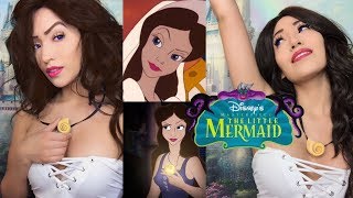 Everyday Disney Series Vanessa Ursula Inspired Makeup Tutorial  The Little Mermaid [upl. by Merceer177]