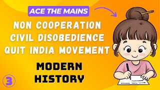 National Movements  Modern History Series Part3  UPSC  UPPCS [upl. by Nightingale]