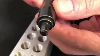 Loksert Solid Insert Installation  Hand Tool [upl. by Wally936]