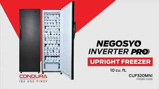 Condura Inverter Upright Freezer I Negosyo Pro Upright Freezer [upl. by Euqinahc]