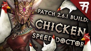 Diablo 3 Season 16 Witch Doctor Helltooth Chicken Speed build guide and bounties Patch 264 [upl. by Rednazxela]