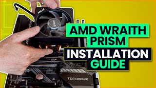 AMD Wraith PRISM CPU Cooler Installation Guide [upl. by Aitram986]