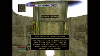 Morrowind Gnisis Temple Cure Blight on Other [upl. by Yboc681]