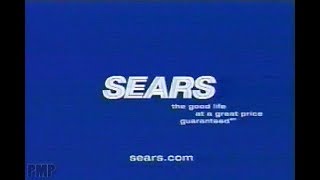 Sears Appliance Super Sale 2001 [upl. by Geehan38]