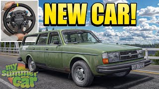 NEW DRIVABLE CAR in My Summer Car Saker 300 Series [upl. by Novehc]