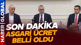 CANLI I 2024 Asgari Ücret Belli Oldu Bakan Işıkhan 2024 Yılı Asgari Ücretini Açıkladı [upl. by Celeski980]