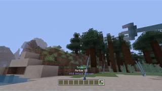 How to throw a riptide trident in Minecraft [upl. by Lirret]