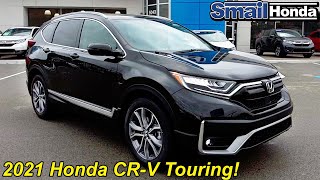 2021 Honda CRV Touring SUV  Overview amp Walk Around  Smail Honda [upl. by Philips891]