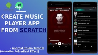 How To Make Music Player App  Android Studio Tutorial Read Songs From Phone Demo [upl. by Acinnor]