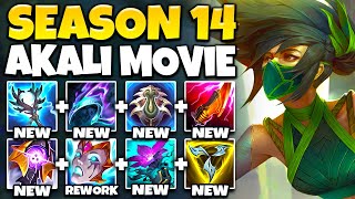 Testing EVERY BROKEN Akali Build in Season 14 AKALI THE MOVIE  League of Legends [upl. by Ithaman696]