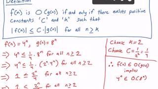 Big O Notation Example [upl. by Anselma]