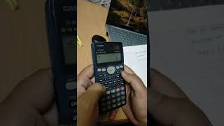 How to Calculate the factorial to a number on casio fx991 MStricks calculator [upl. by Ahsietal655]