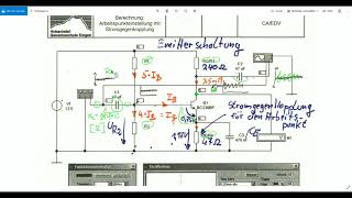 Berechnung einer realen Emitterschaltung [upl. by Joon219]