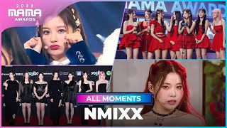 2022MAMA NMIXX 엔믹스  All Moments [upl. by Stefanie]