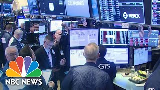 Stock Trading Halted After Markets Plunge At Market Open  NBC News [upl. by Paulina341]