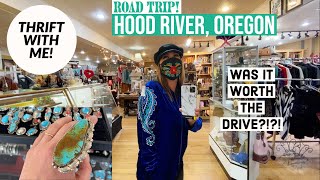 LET’S SHOP GOODWILL BOUTIQUE IN HOOD RIVER OR  Thrift With Me  Goodwill Thrift Haul [upl. by Flor]