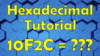 Read and Write in Hexadecimal The Easy Way [upl. by Calendra]