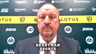 Rafa Benitez Gives His Final Everton Press Conference  Norwich 21 Everton [upl. by Atinoj]