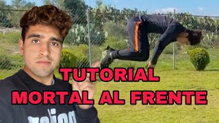 Tutorial del mortal al frente Frontflip  Diosdado Juarez [upl. by Maria]