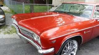 1966 Chevy Impala on 24s Custom everything [upl. by Downs]