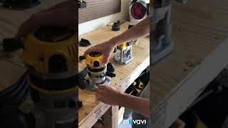 Dewalt Router DW618PKB unpackaged [upl. by Shanna440]