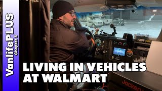 Canadian Winter Living in a Walmart Parking Lot [upl. by Ennyrb793]