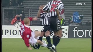 quotDeschamps screamed Not a great tacklequot  Paul Scholes on Man Utd v Juventus epic encounter in 1999 [upl. by Icul]