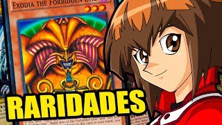 YUGIOH  CONHEÇA AS RARIDADES DAS CARTAS [upl. by Euv437]