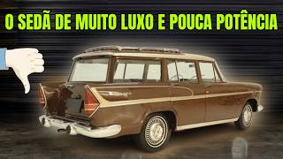 A história da Simca Jangada  A perua de luxo com um motor V8 fraco que decepcionou o Brasil [upl. by Eznyl]