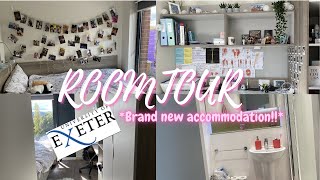 University Room Tour  BRAND NEW East Park accommodation  University of Exeter [upl. by Anaihr791]