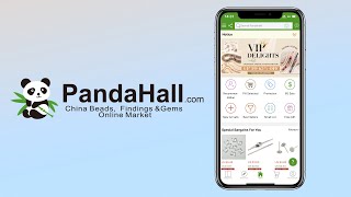 How to place an order on the PandaHall Beads APP  pandahall pandahallapp jewelry diy beading [upl. by Pardoes]