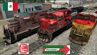 Ferromex amp KCS Mexico [upl. by Chryste929]