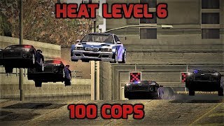 NFS Most Wanted 2005  Heat Level 6 Pursuit [upl. by Spooner]