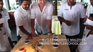 Onsite Resort Butler Training  Maldives [upl. by Zane]