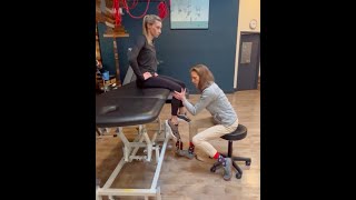 Knee Traction Mobilization [upl. by Tteve]