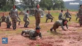 Watch how Chinas female special forces conduct training [upl. by Jaclin]