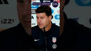 Mauricio PochettinoquotMe pareció un gran estadio magnífico hemos sufrido con él pero céspedquot [upl. by Sesmar]