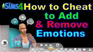 How to Cheat to Add and Remove Moodlets [upl. by Norramic]