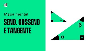 📐SENO COSSENO E TANGENTE  Matemática  Quer Que Desenhe  Descomplica [upl. by Vasyuta]