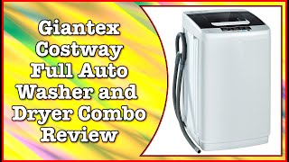 Costway Giantex Full Auto Washer and Dryer Combo Review EP24640US MumblesVideos [upl. by Sirdna]