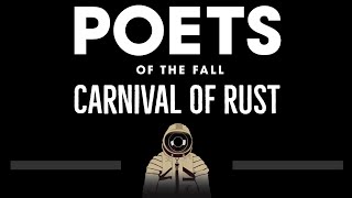 Poets Of The Fall • Carnival Of Rust CC 🎤 Karaoke Instrumental Lyrics [upl. by Ahsiekim]